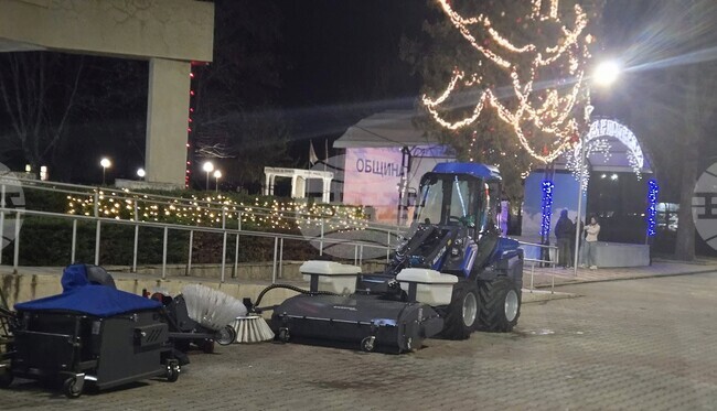 Община Дулово закупи нови машини за дейности, свързани с управлението на отпадъците