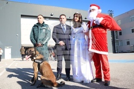 Главна дирекция “Гранична полиция”- Дядо Коледа - посрещане
