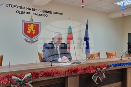 Хасково - ОДМВР-Хасково - брифинг - Димо Чобанов