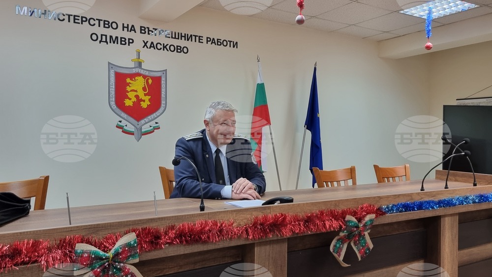 Хасково - ОДМВР-Хасково - брифинг - Димо Чобанов