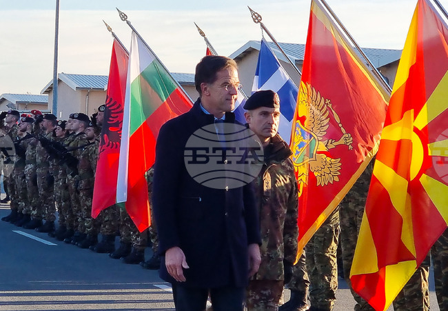 NATO Secretary General Visits Novo Selo Training Area