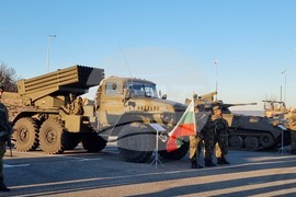 Учебен полигон "Ново село" - въоръжение и техника - статичен показ