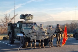 Учебен полигон "Ново село" - въоръжение и техника - статичен показ