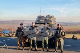 Учебен полигон "Ново село" - въоръжение и техника - статичен показ