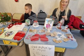 Търговище - Първо ОУ „Христо Ботев“ - коледен базар