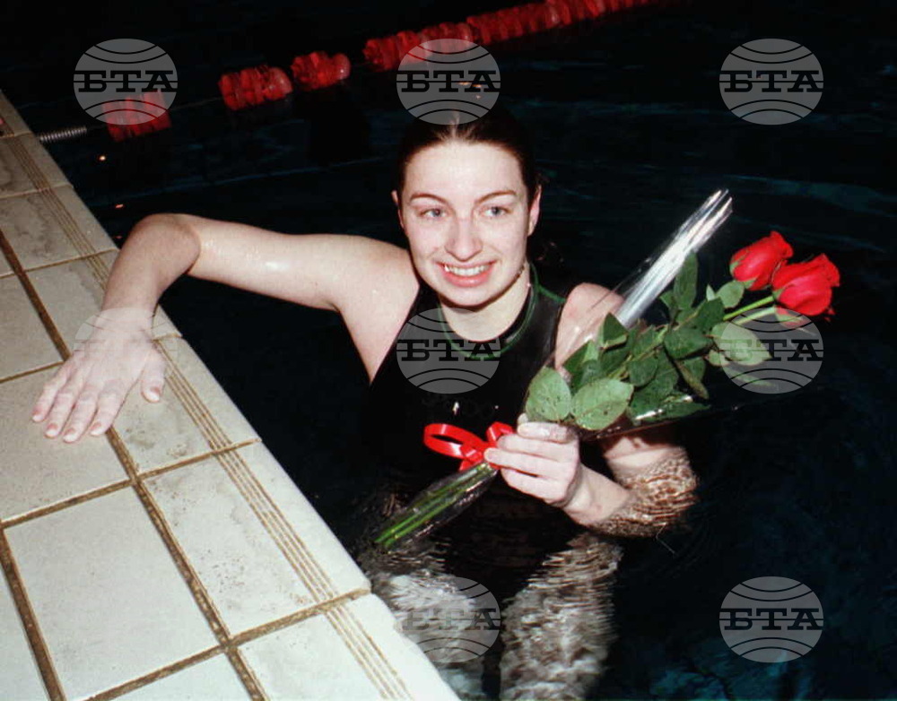 Мириона Моева - първата жена в България, поставила рекорд за 24-часово маратонско плуване