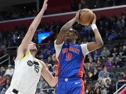 Jazz Pistons Basketball