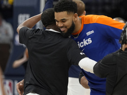 Knicks Timberwolves Basketball