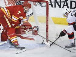 Senators Flames Hockey