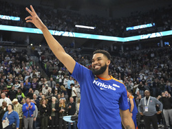 Knicks Timberwolves Basketball