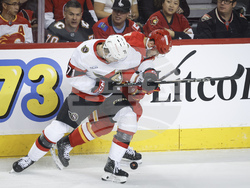 Senators Flames Hockey