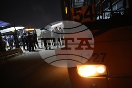 Градски транспорт - служители - протест