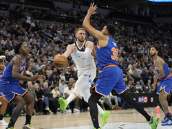 Knicks Timberwolves Basketball