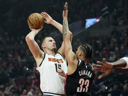 Nuggets Trail Blazers Basketball