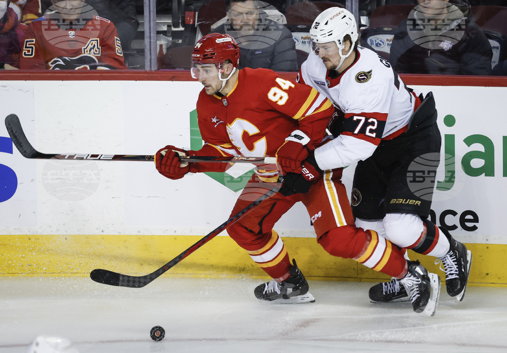 Отава победи Калгари след продължение в Националната хокейна лига