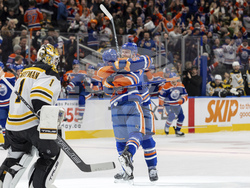 Bruins Oilers Hockey