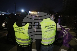 Градски транспорт - служители - протест