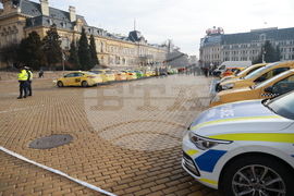 Таксиметрови шофьори  - протест