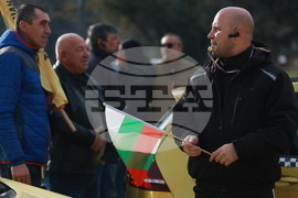 Таксиметрови шофьори  - протест