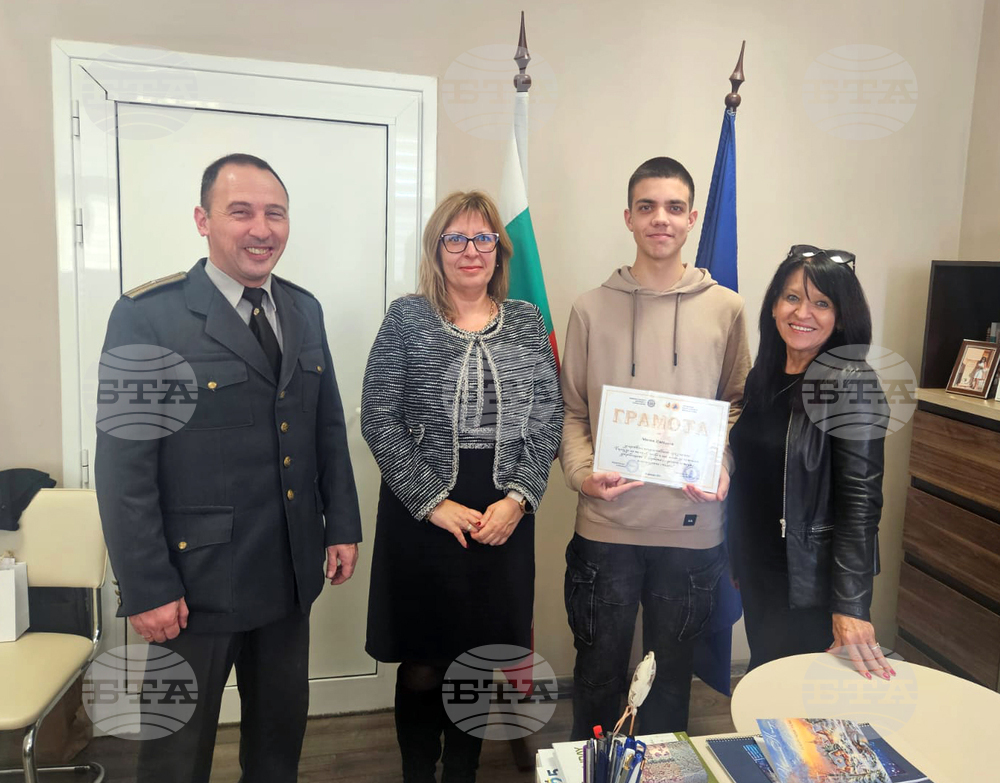 Ученик от Монтана спечели грамота от национален конкурс за есе