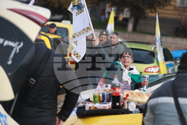 Таксиметрови шофьори - протест