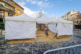 Бургас - „Пясъчно Рождество" -  скулптура