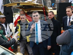 Таксиметрови шофьори - протест