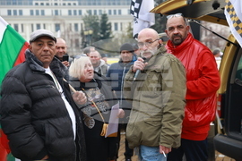 Таксиметрови шофьори  - протест