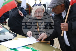 Таксиметрови шофьори  - протест