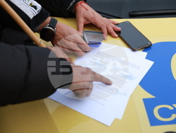 Таксиметрови шофьори  - протест