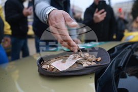 Таксиметрови шофьори  - протест