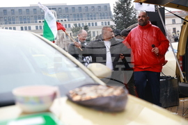 Таксиметрови шофьори  - протест