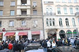 Таксиметрови шофьори  - протест