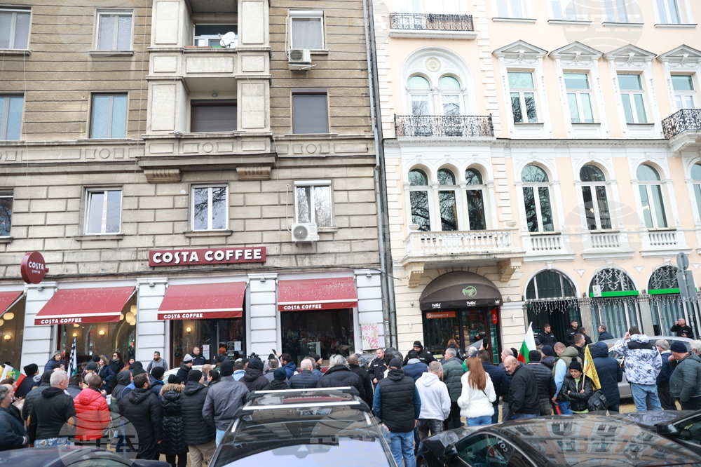 Таксиметрови шофьори  - протест