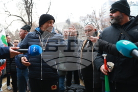 Таксиметрови шофьори  - протест