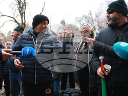 Таксиметрови шофьори  - протест