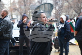 Таксиметрови шофьори  - протест