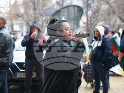 Таксиметрови шофьори  - протест