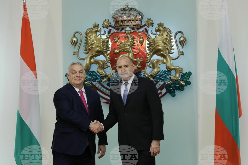 President Radev Confers with Hungarian Prime Minister Orban in Sofia