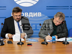 Пловдив - Национален пресклуб на БТА - Пловдив - договор за сътрудничество