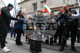 Таксиметрови шофьори  - протест
