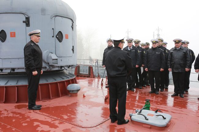 На 20 декември 2024 г. в района на Военноморска база Бургас два кораба от състава на Флотилия бойни и спомагателни кораби отбелязаха своите празници