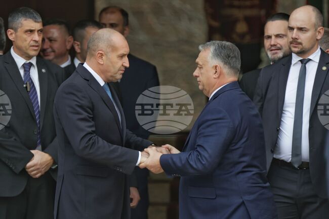 Президентство - Румен Радев - Виктор Орбан - среща