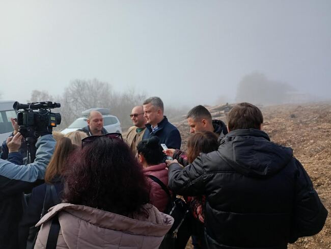 26 хил. фиданки атласки кедър ще бъдат залесени на 130 дка от изгорелите терени край Стара Загора