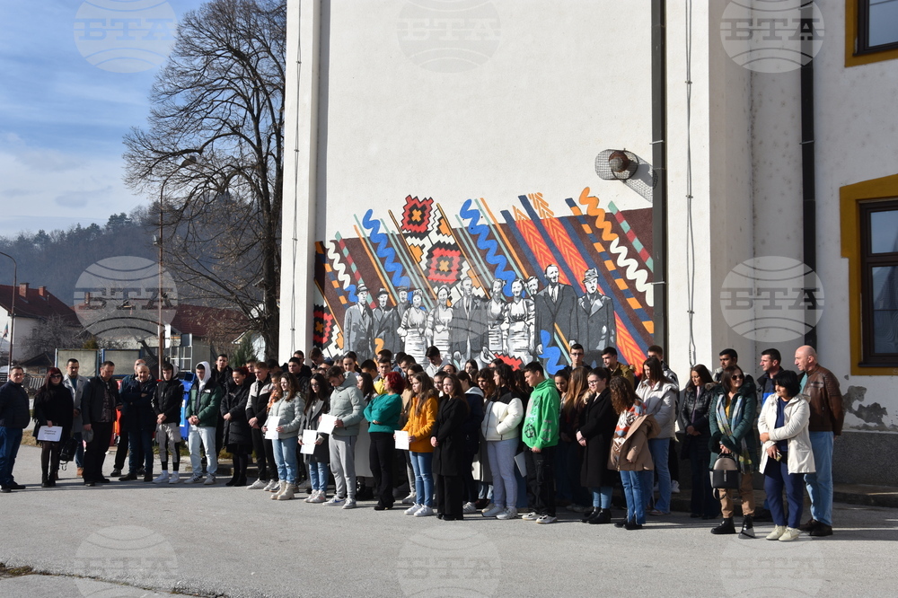 Сърбия - Босилеград - училище - гимназисти - протест