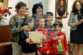 Свищов - коледно-новогодишни конкурси - награждаване