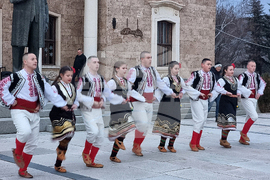 Село Ковачевци - коледна елха - светлини