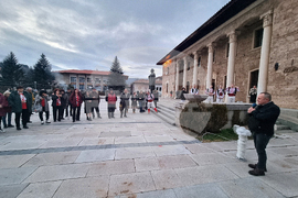 Село Ковачевци - коледна елха - светлини