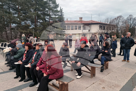 Село Ковачевци - коледна елха - светлини