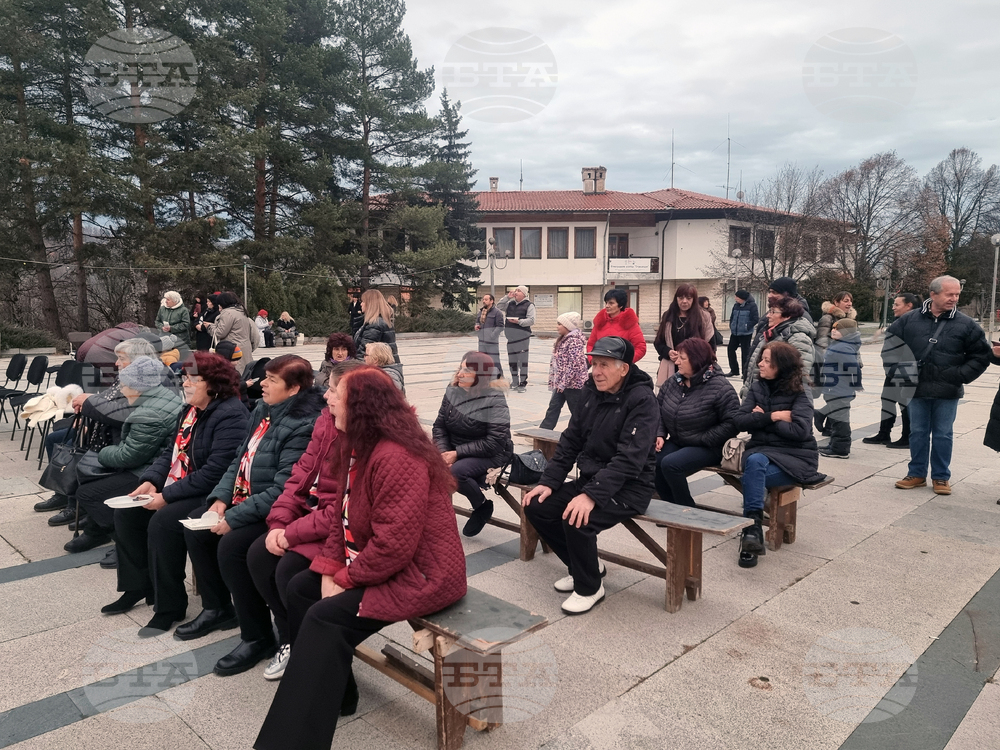 Село Ковачевци - коледна елха - светлини
